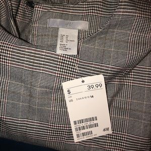 H&M Houndstooth shift dress. Size 14